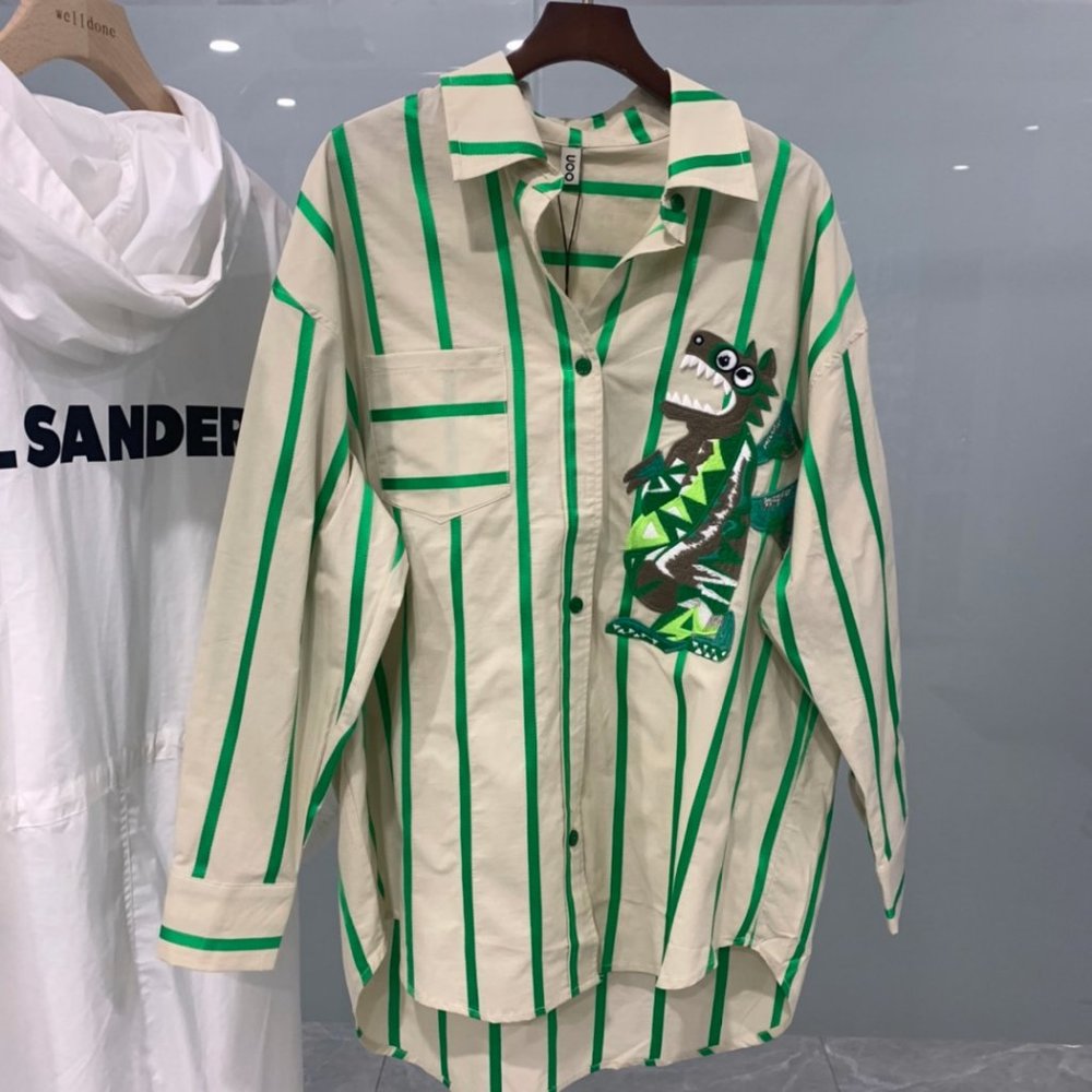 UOOYAA Green T-shirts